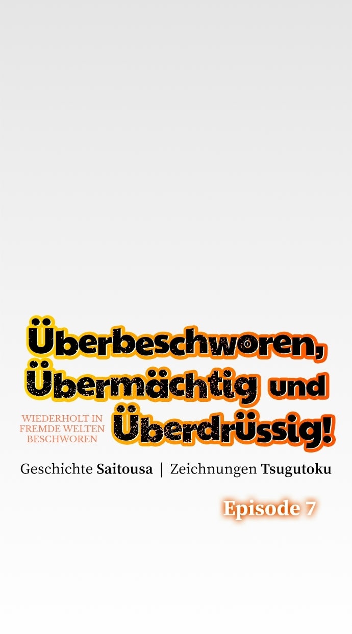 Read Überbeschworen, Übermächtig und Überdrüssig! Manga Online
