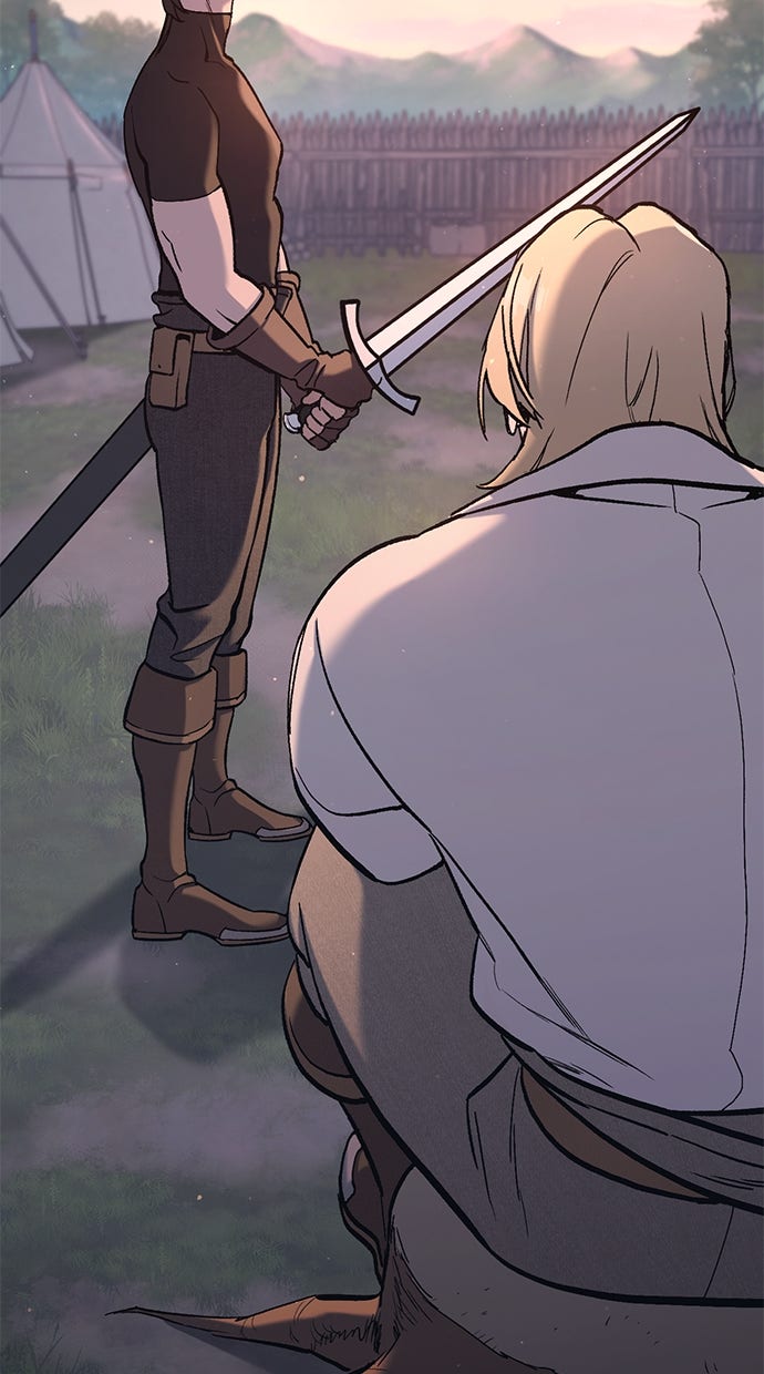 Read Der Ritter lebt nur heute Manga Online