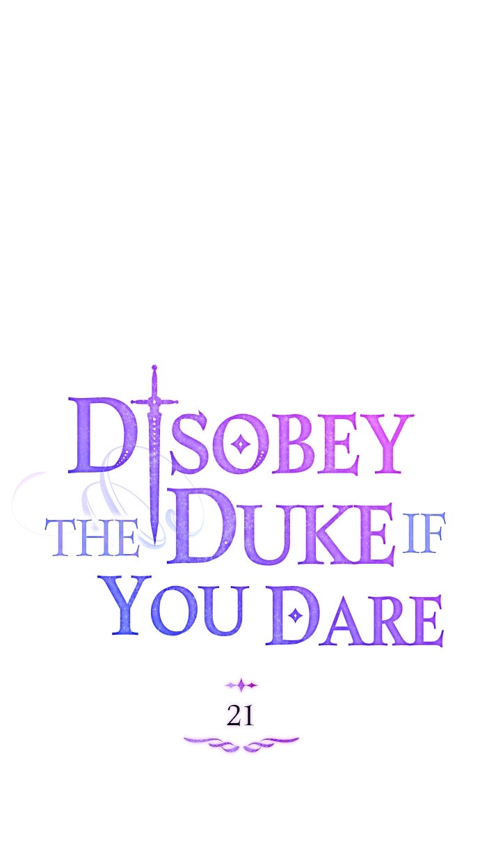 Read Disobey the Duke if You Dare Manga Online