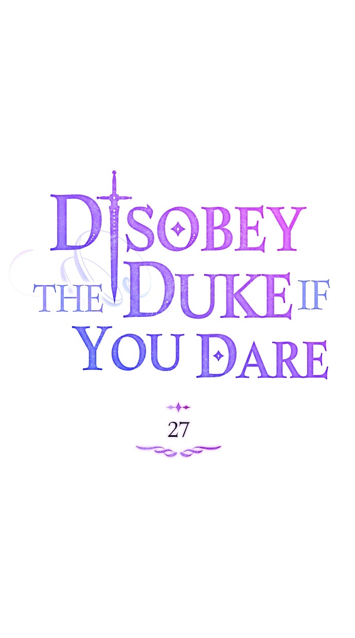 Read Disobey the Duke if You Dare Manga Online