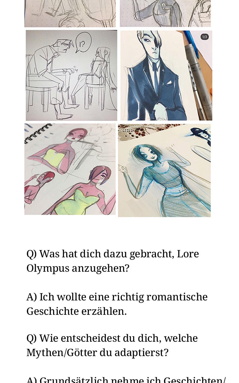 Read Lore Olympus Manga Online