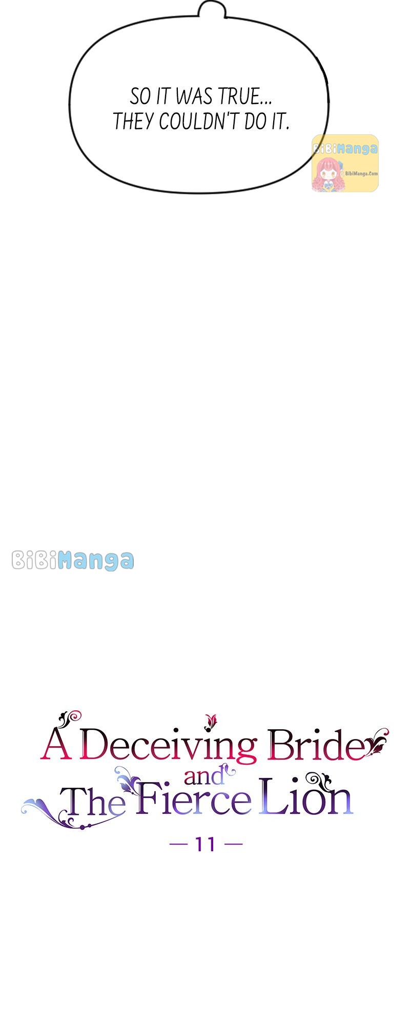 Read A Deceiving Bride and The Fierce Lion Manga Online