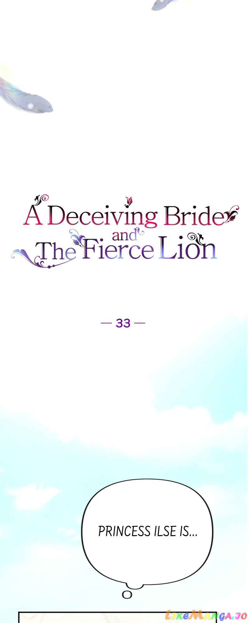 Read A Deceiving Bride and The Fierce Lion Manga Online