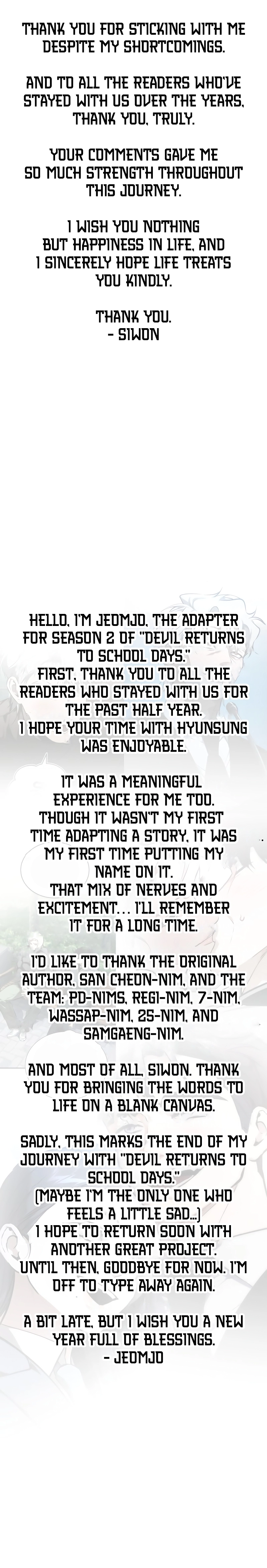 Read Devil Returns To School Days Manga Online