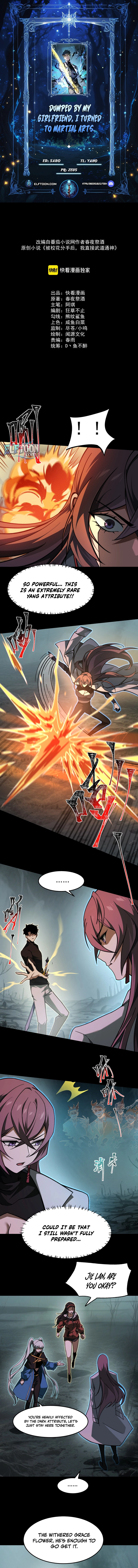 Read Dumped by my girlfriend, I turned to martial arts Manga Online