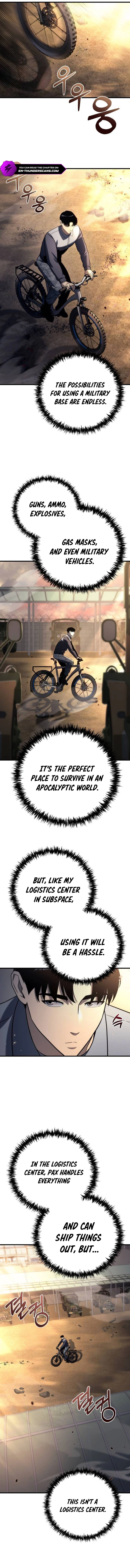 Read Hiding a Logistics Center in The Apocalypse Manga Online