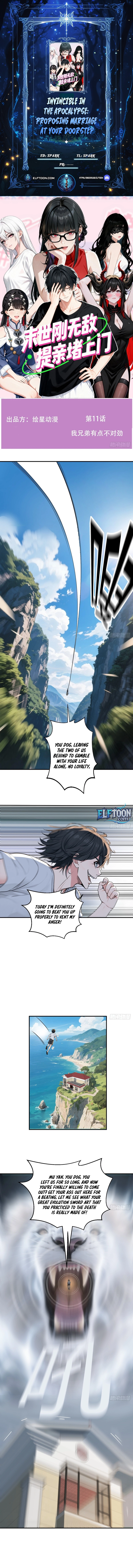 Read Invincible in the Apocalypse꞉ Proposing Marriage at Your Doorstep Manga Online