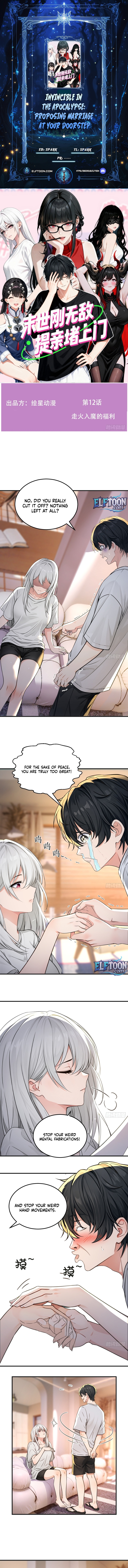 Read Invincible in the Apocalypse꞉ Proposing Marriage at Your Doorstep Manga Online