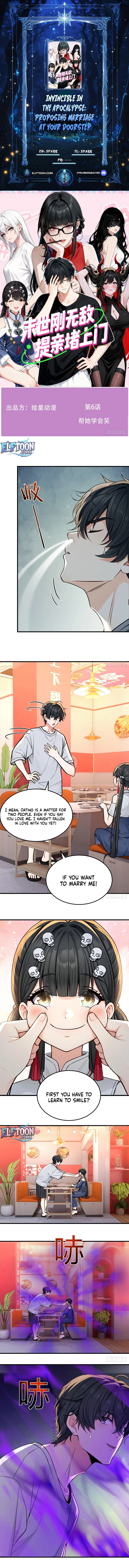 Read Invincible in the Apocalypse꞉ Proposing Marriage at Your Doorstep Manga Online