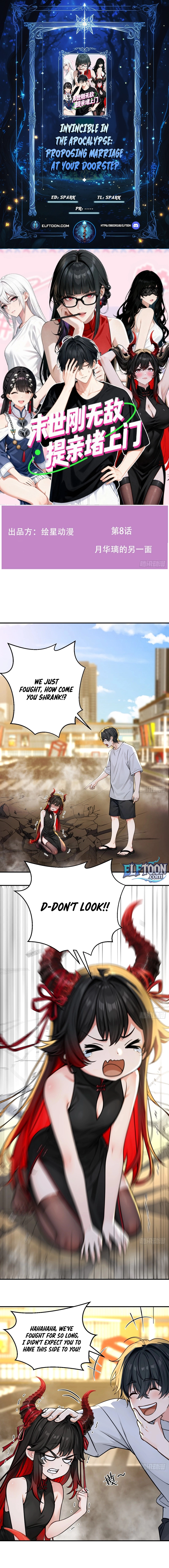 Read Invincible in the Apocalypse꞉ Proposing Marriage at Your Doorstep Manga Online