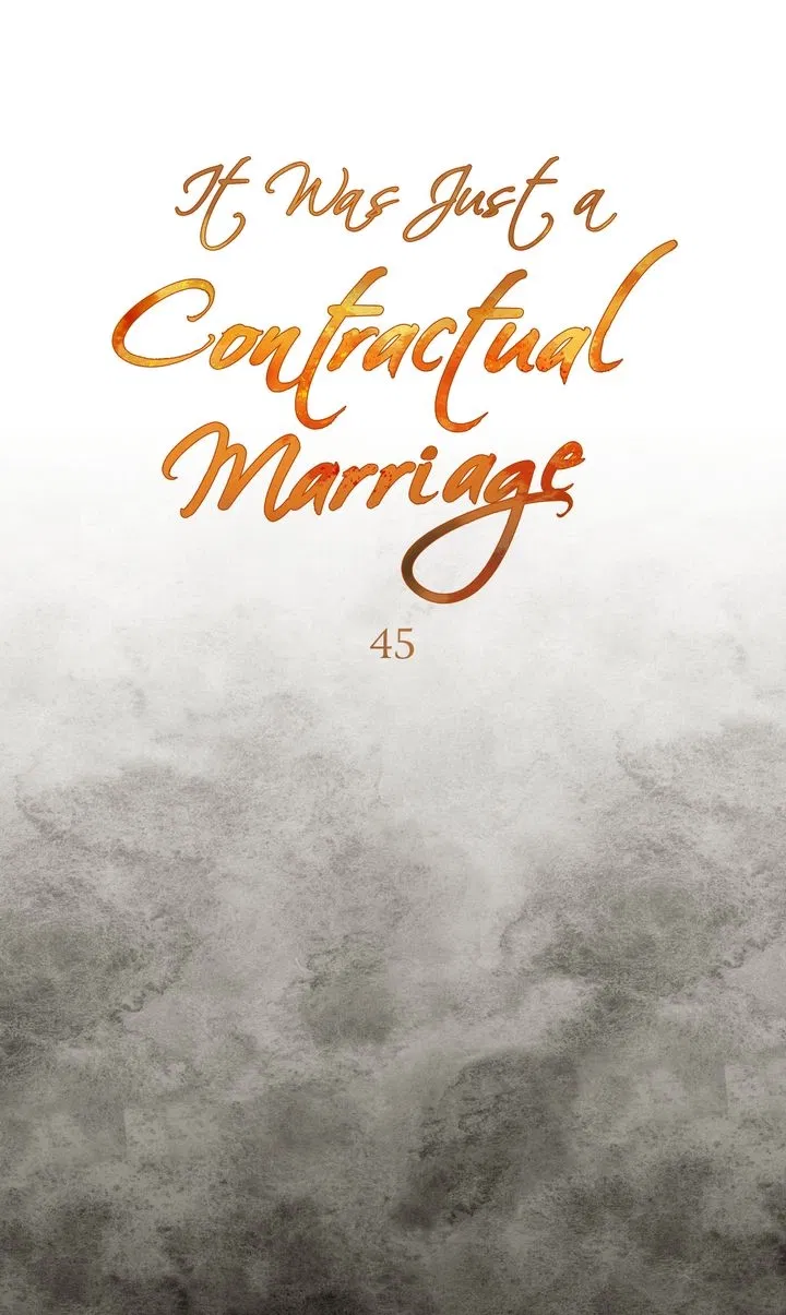 Read It Was Just a Contractual Marriage Manga Online