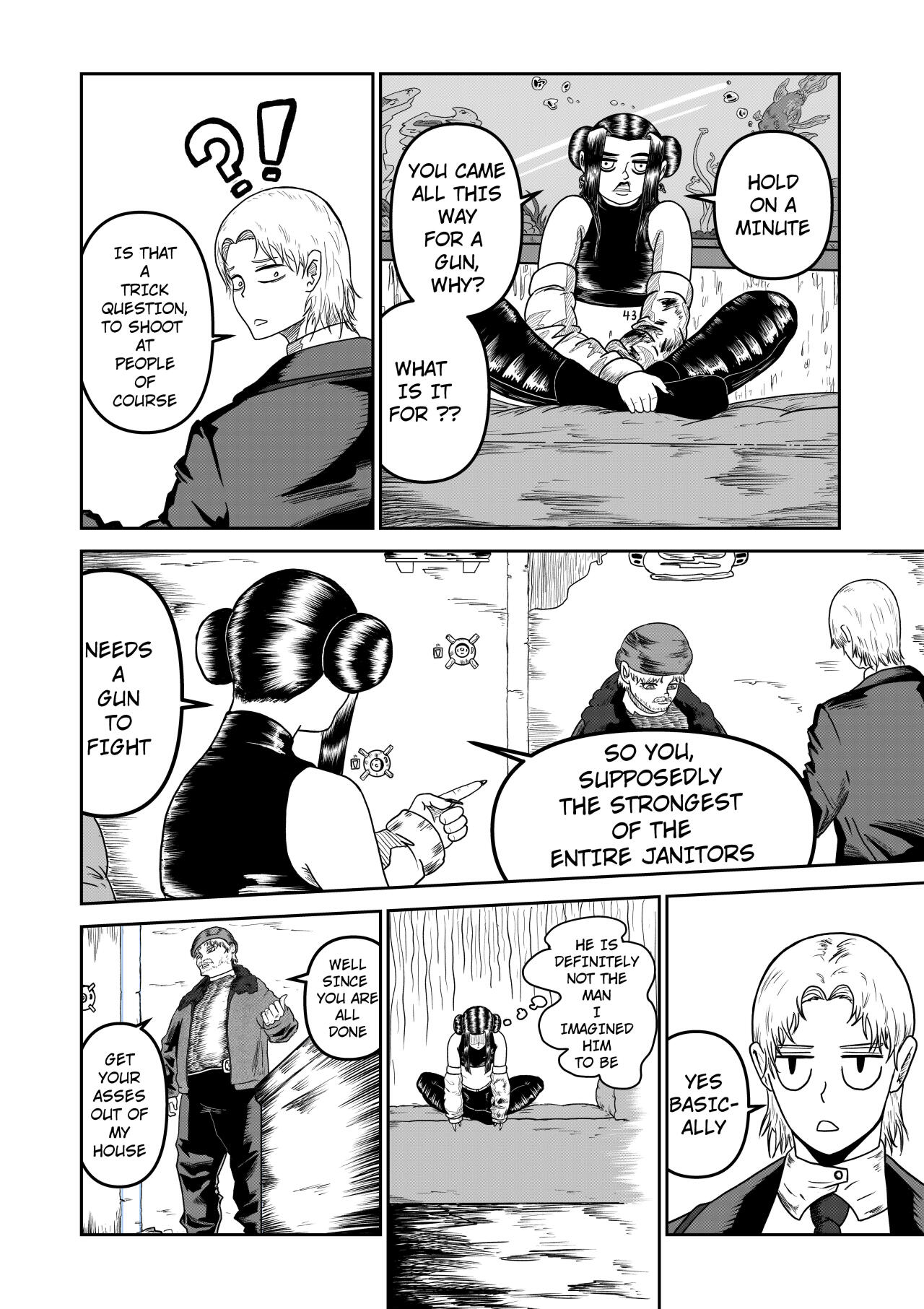 Read JANITOR 7.43 Manga Online