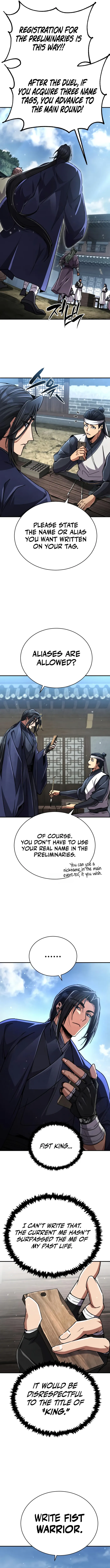 Read Reincarnation of the Fist King Manga Online