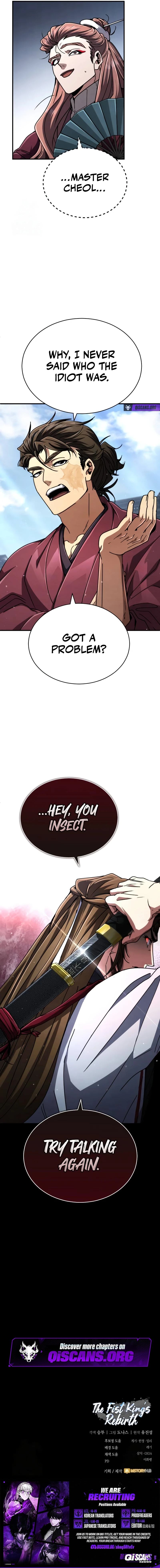 Read Reincarnation of the Fist King Manga Online