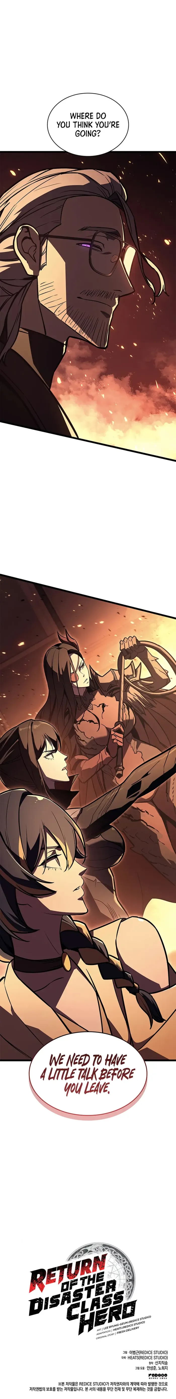 Read Return of the Disaster - Class Hero Manga Online