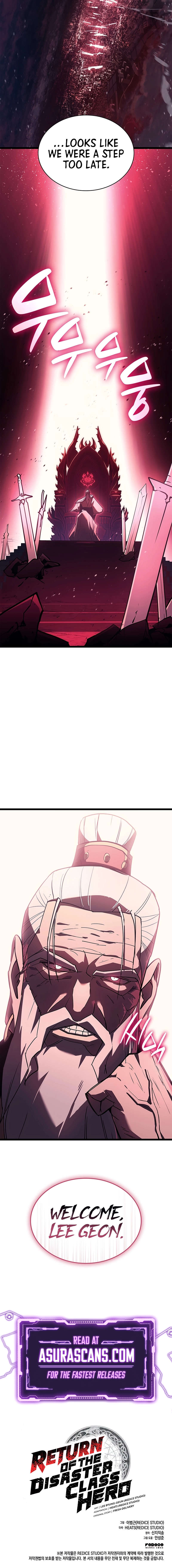 Read Return of the Disaster - Class Hero Manga Online