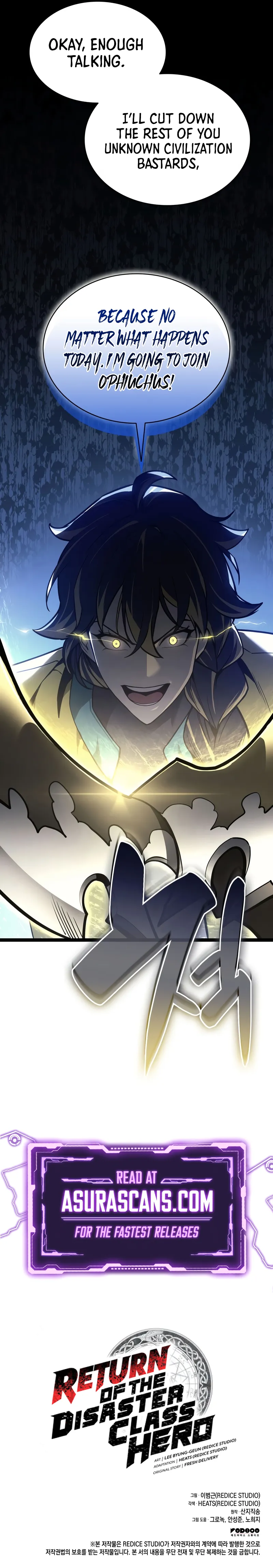 Read Return of the Disaster - Class Hero Manga Online