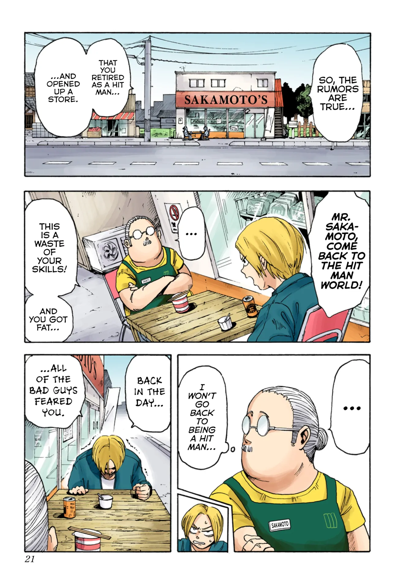 Read Sakamoto Days (Color) Manga Online