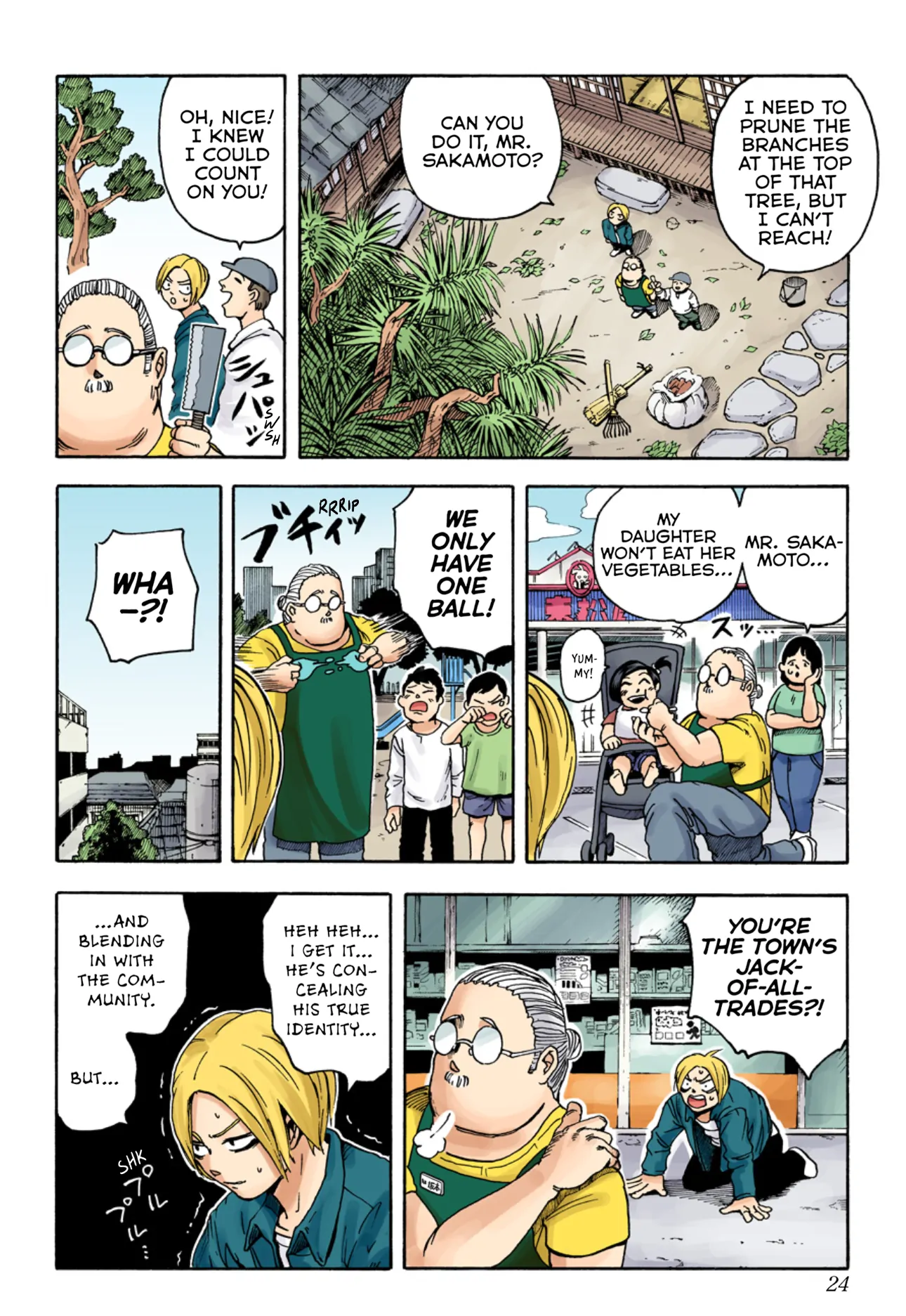 Read Sakamoto Days (Color) Manga Online