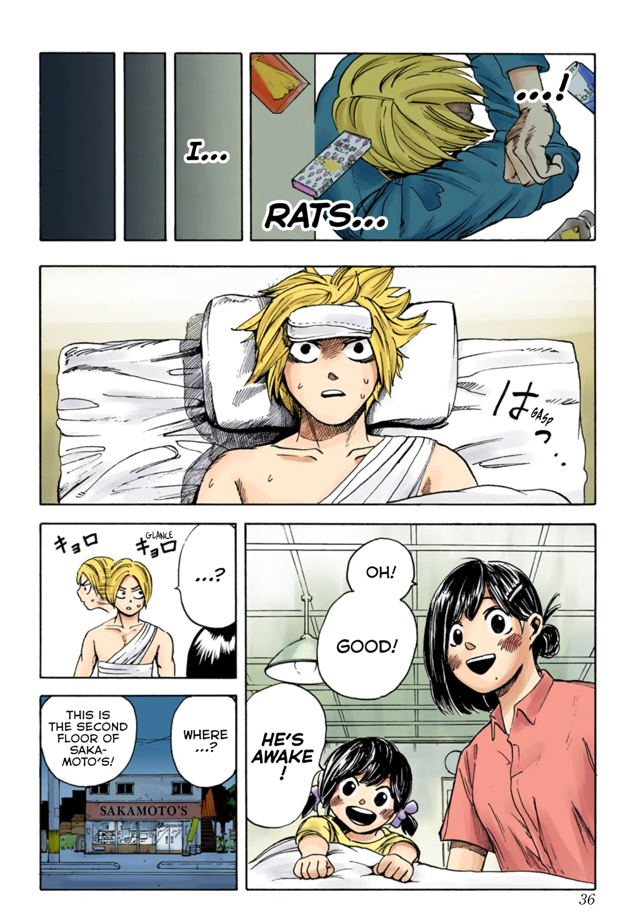 Read Sakamoto Days (Color) Manga Online