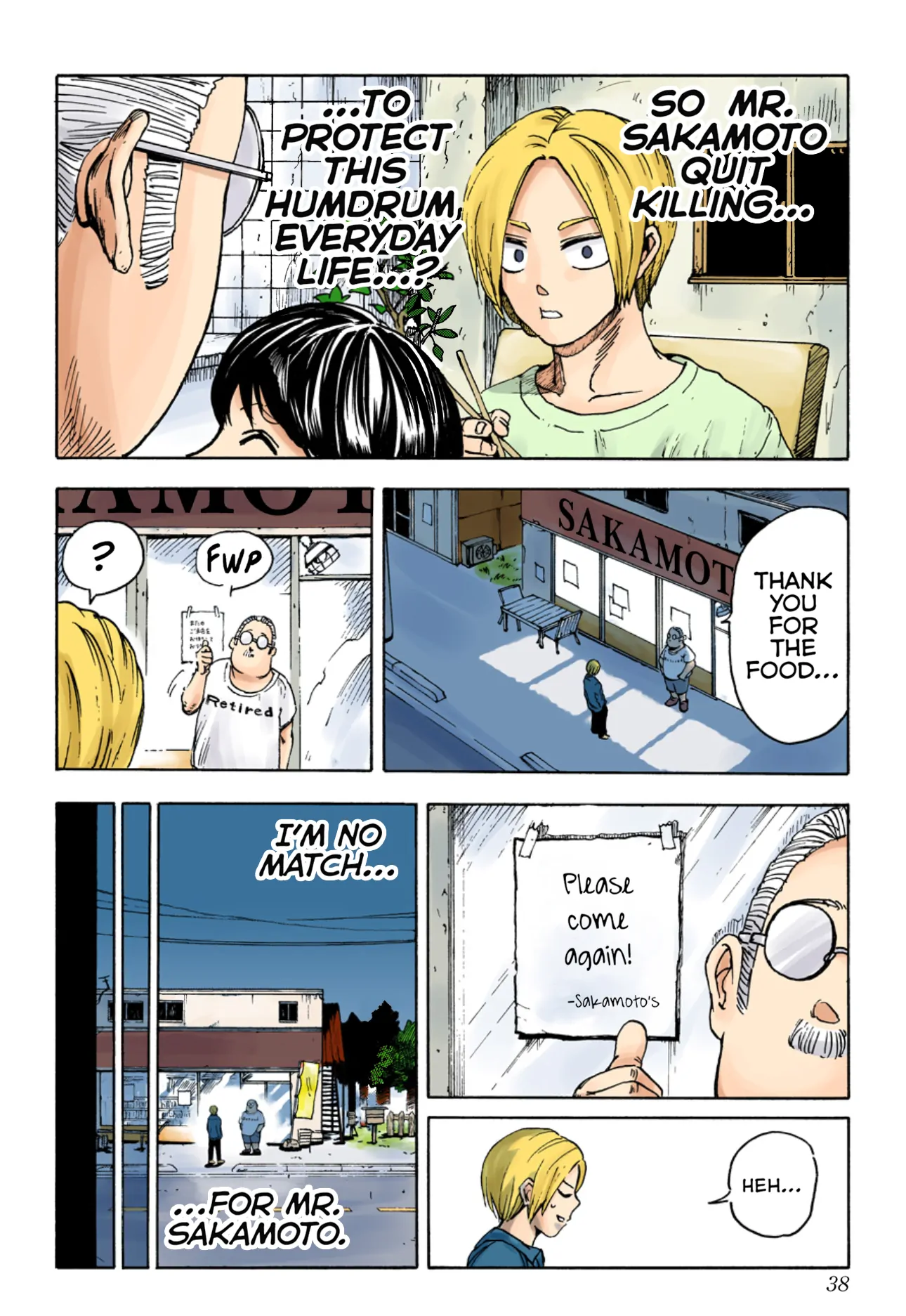 Read Sakamoto Days (Color) Manga Online