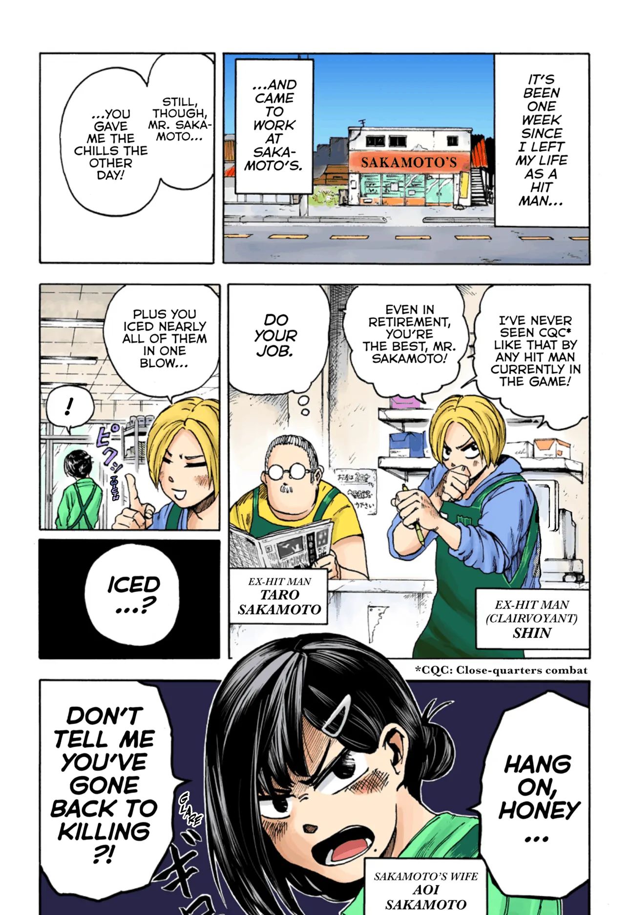 Read Sakamoto Days (Color) Manga Online