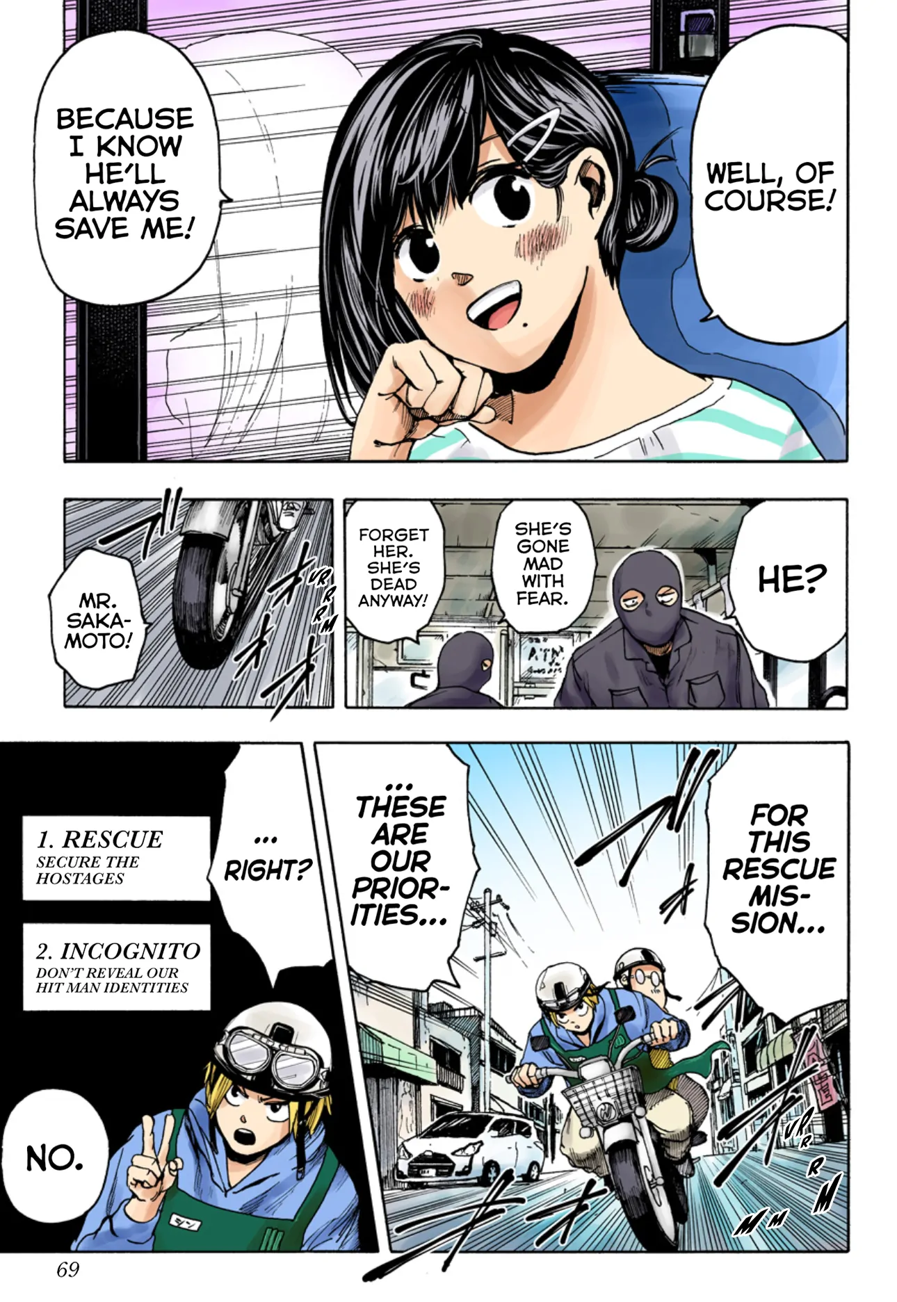 Read Sakamoto Days (Color) Manga Online