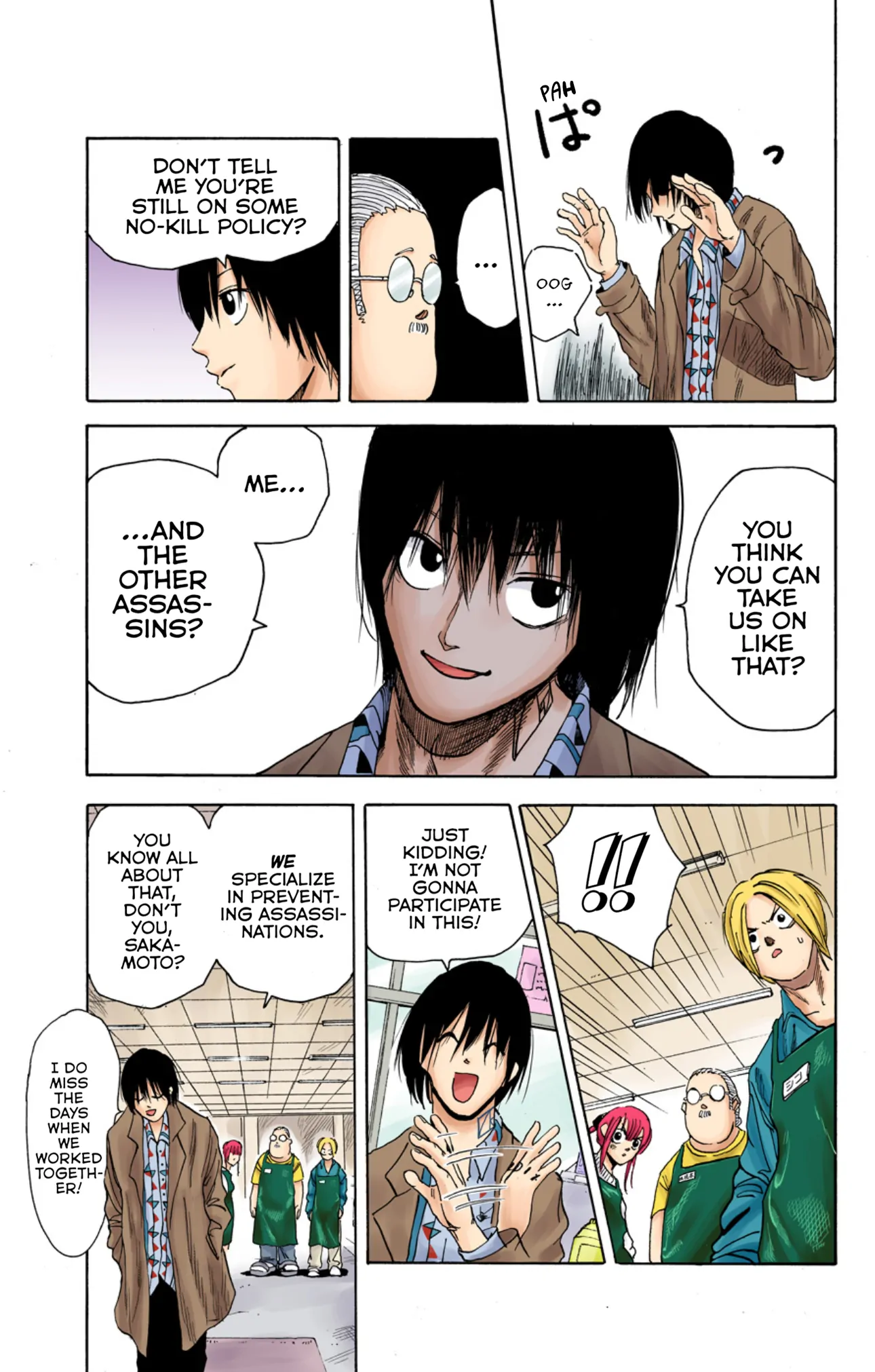 Read Sakamoto Days (Color) Manga Online