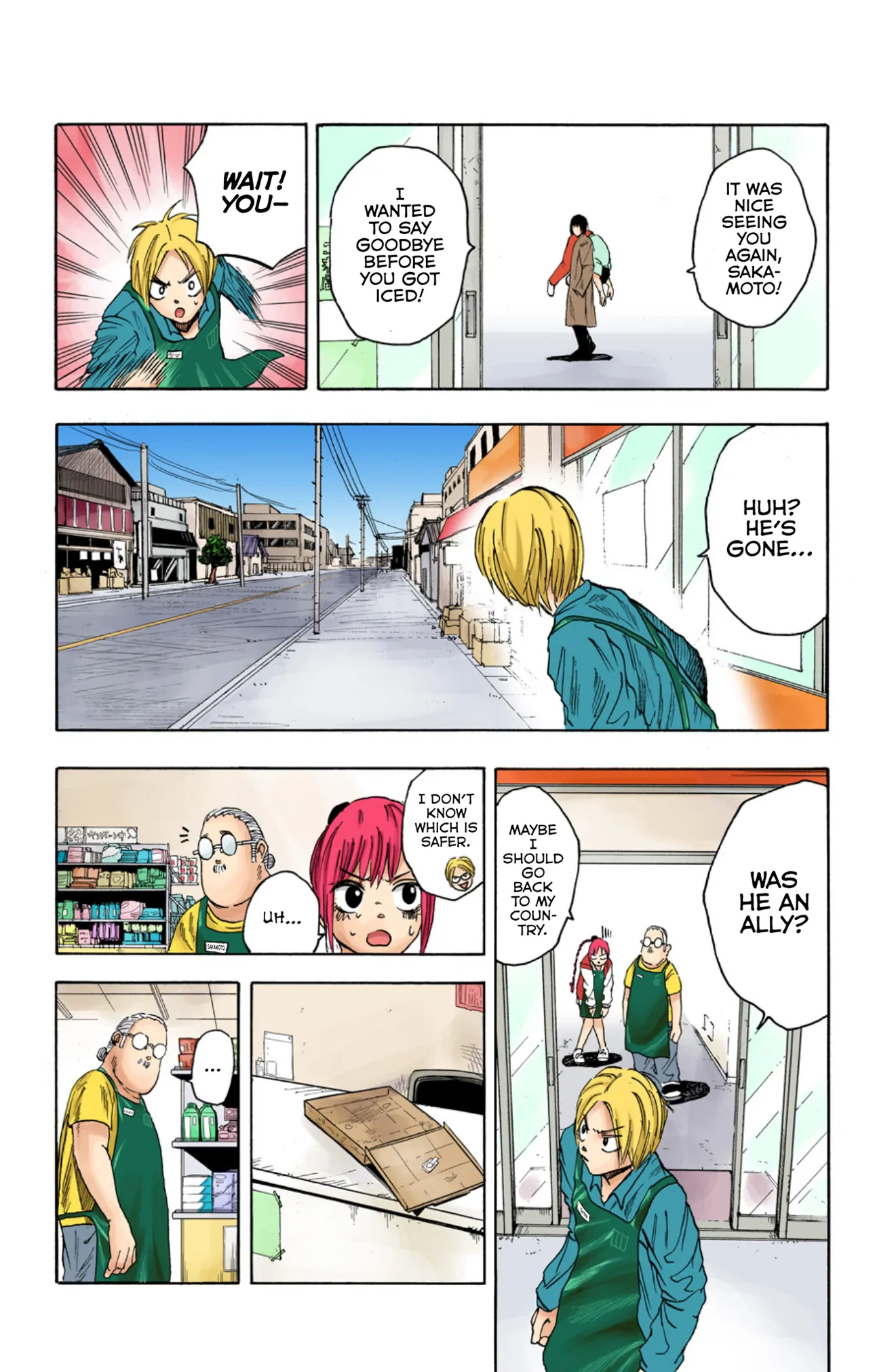 Read Sakamoto Days (Color) Manga Online