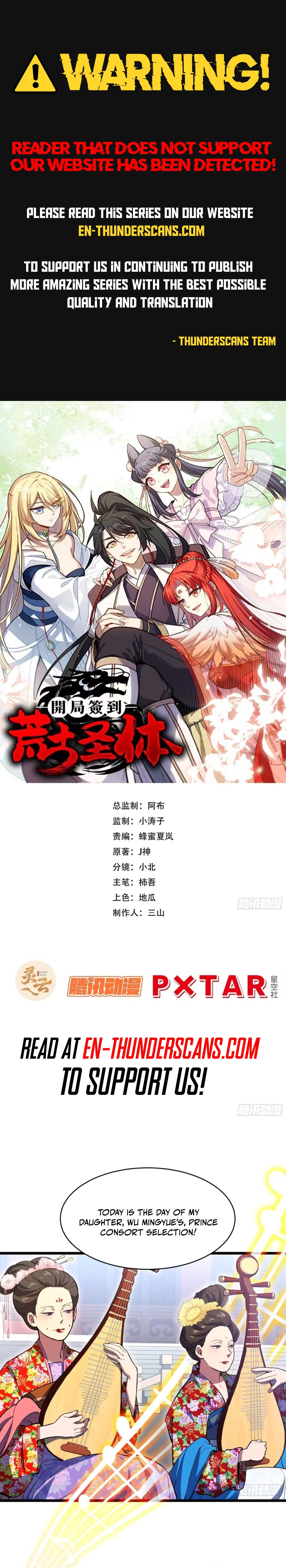 Read Start by signing in and obtaining the Ancient Divine Body Manga Online