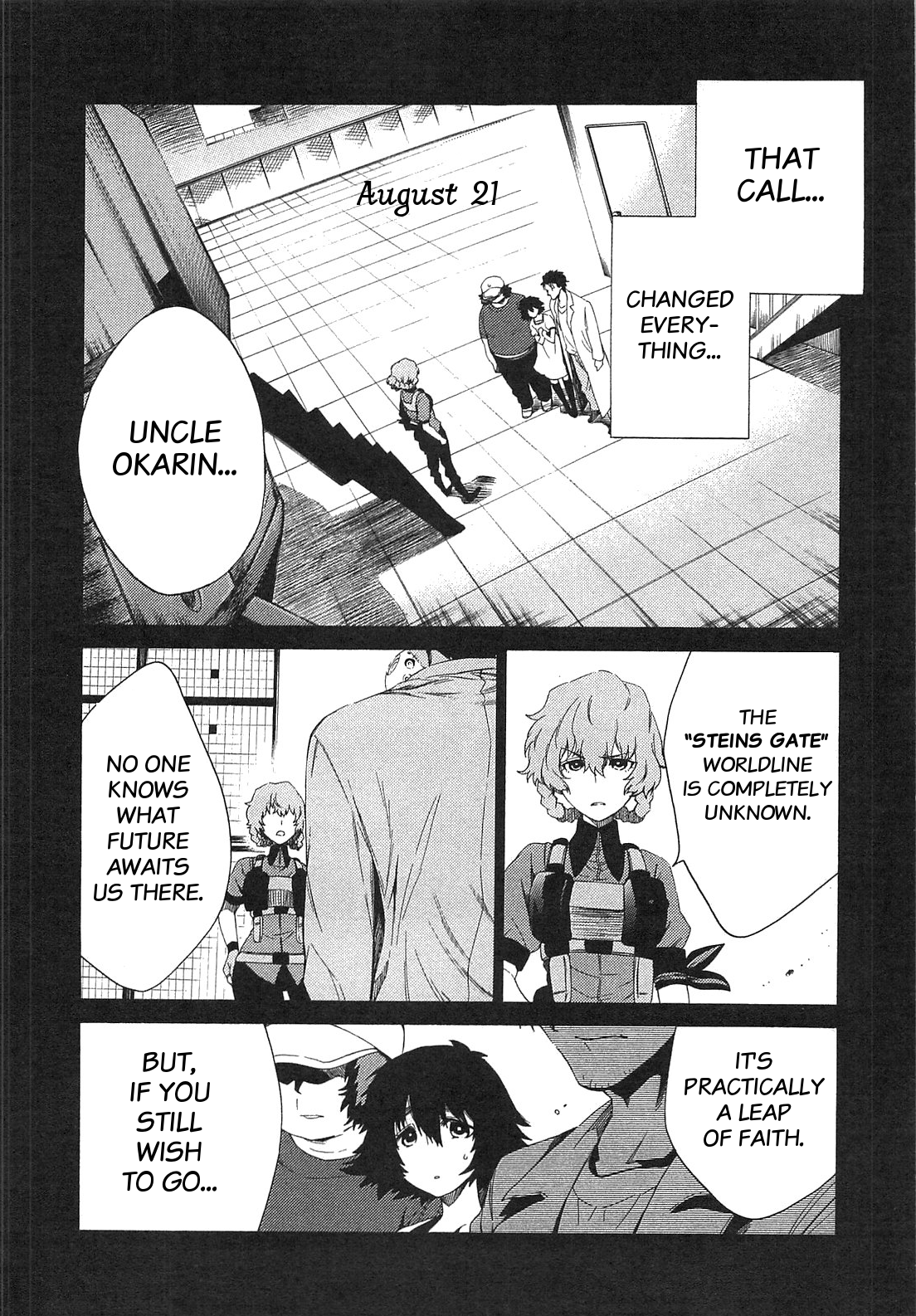 Read Steins: Gate - Arc Light of the Point at Infinity Manga Online