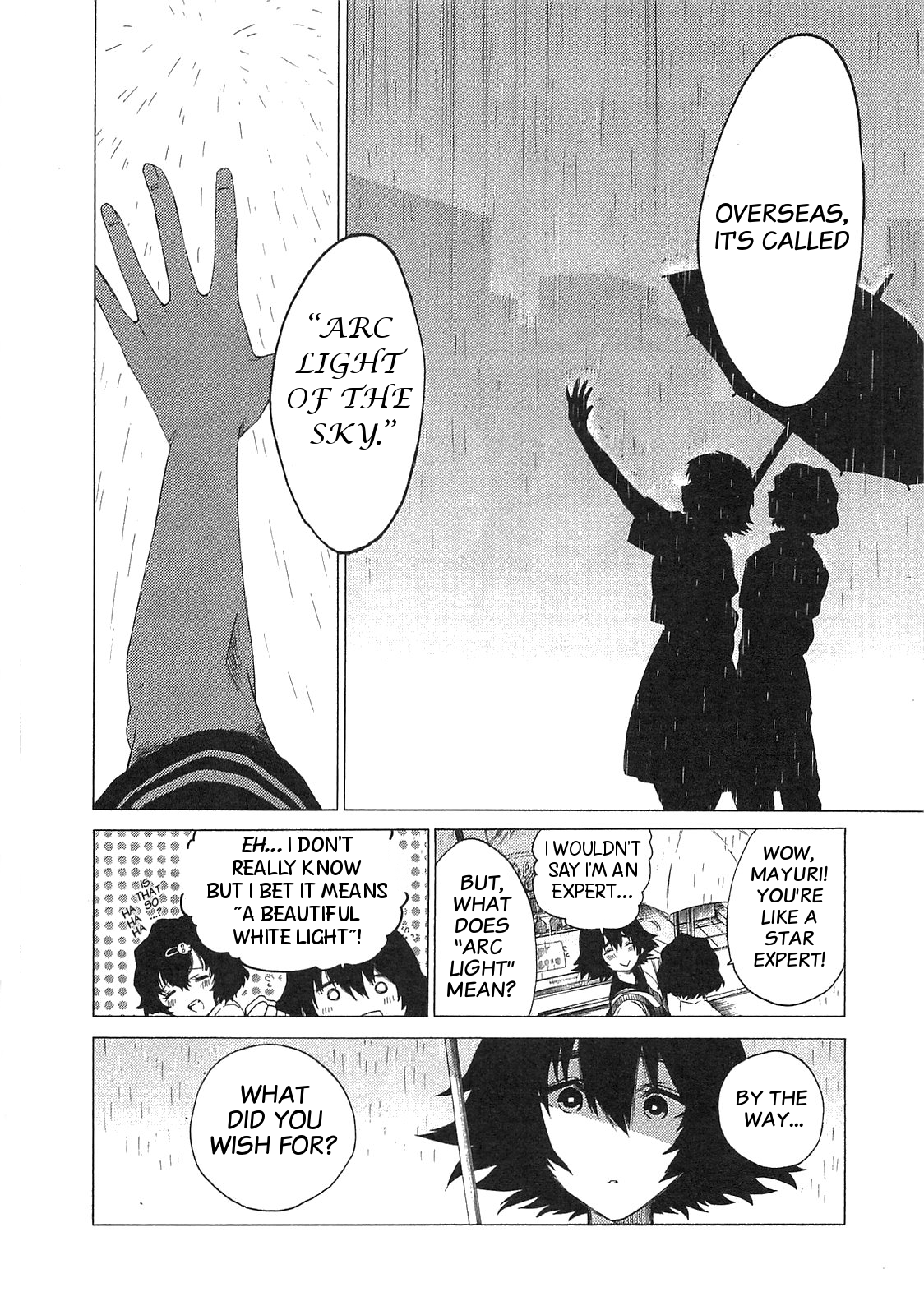 Read Steins: Gate - Arc Light of the Point at Infinity Manga Online