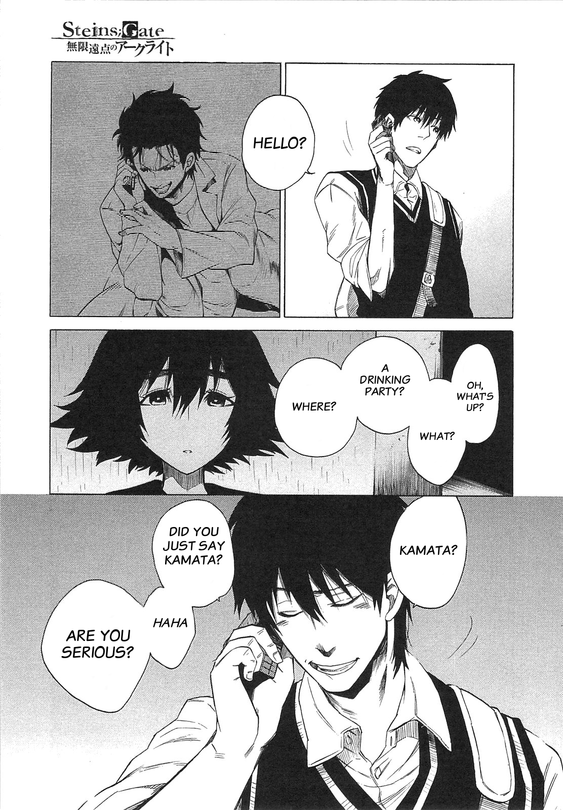 Read Steins: Gate - Arc Light of the Point at Infinity Manga Online