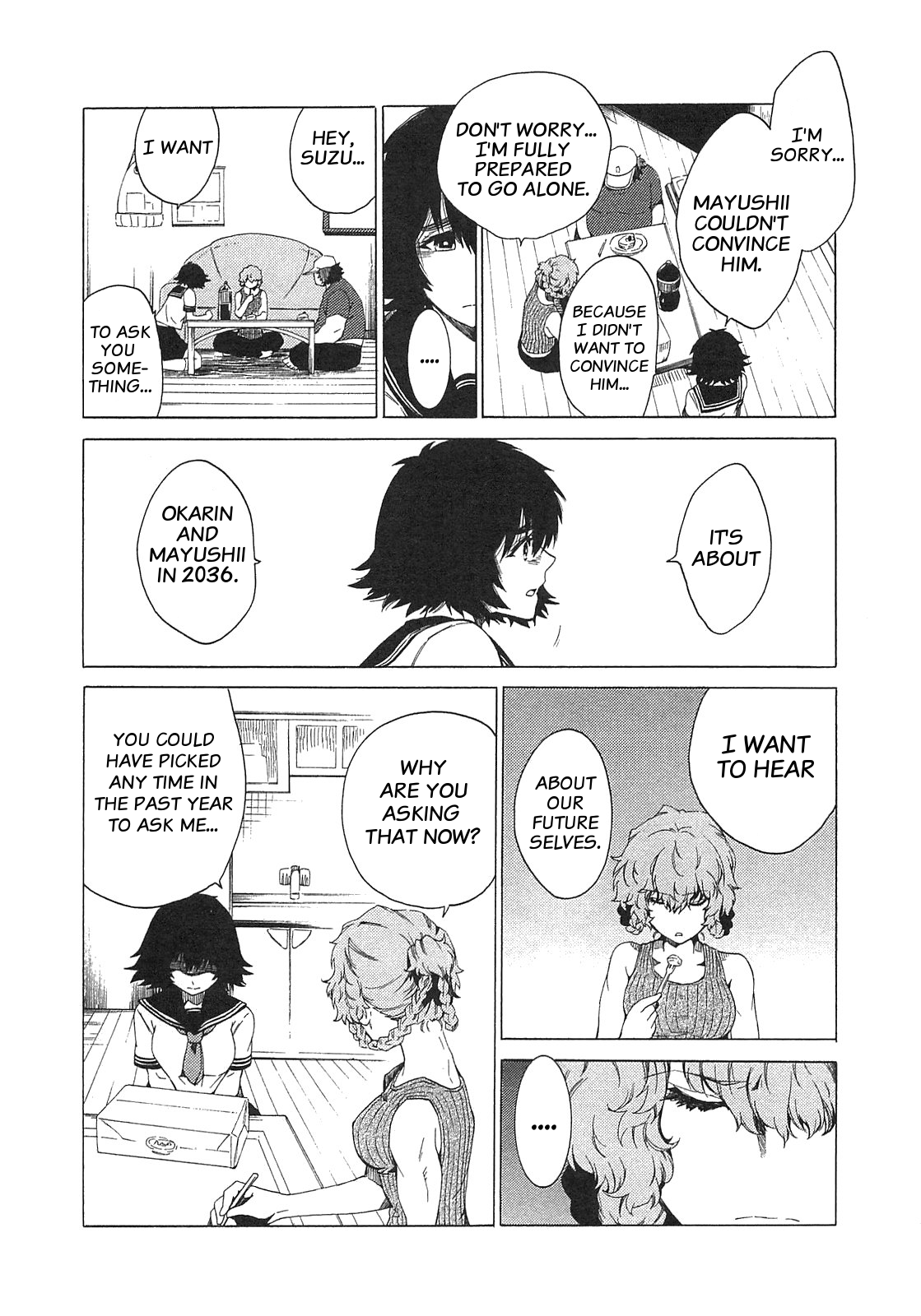 Read Steins: Gate - Arc Light of the Point at Infinity Manga Online