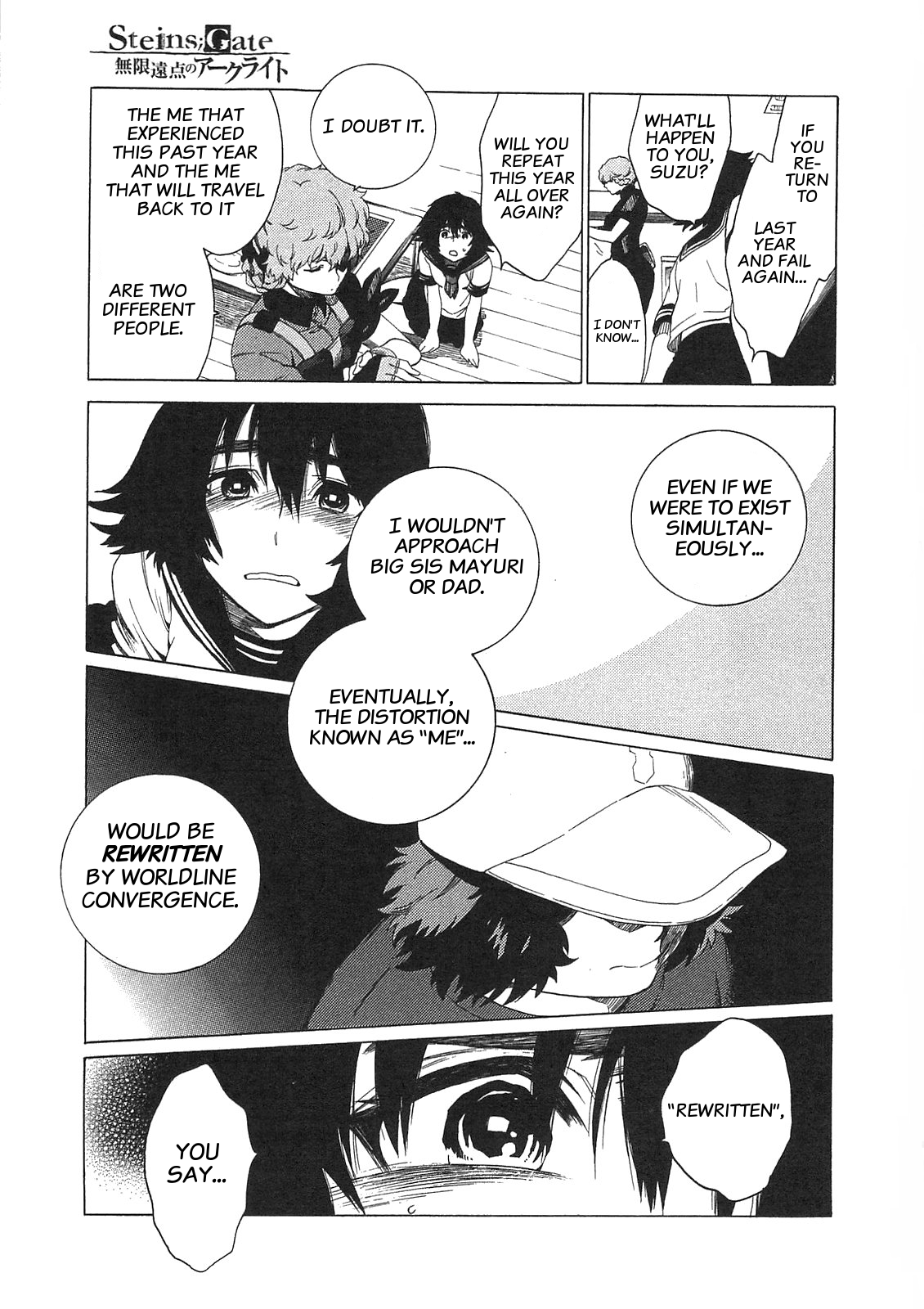 Read Steins: Gate - Arc Light of the Point at Infinity Manga Online