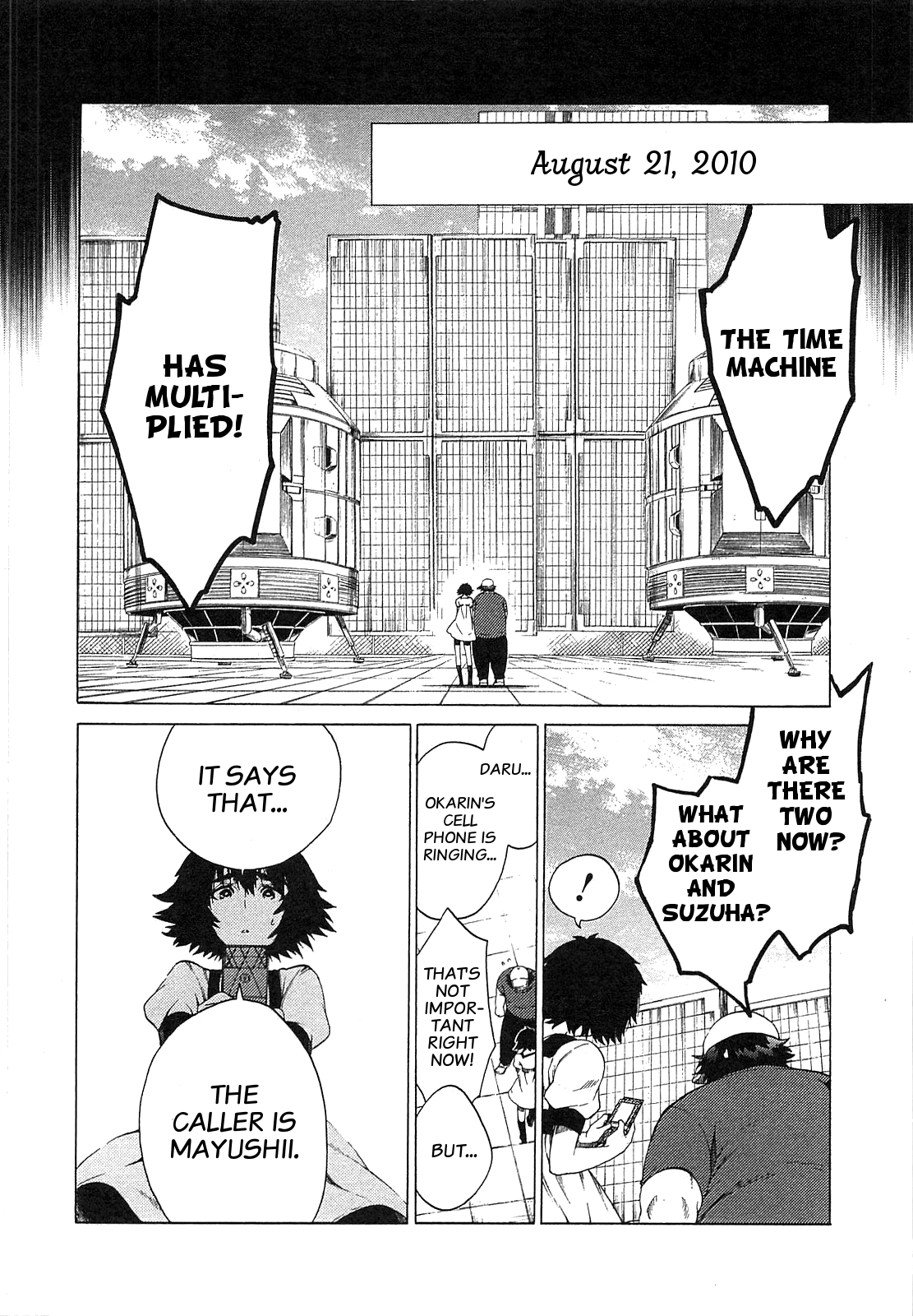 Read Steins: Gate - Arc Light of the Point at Infinity Manga Online