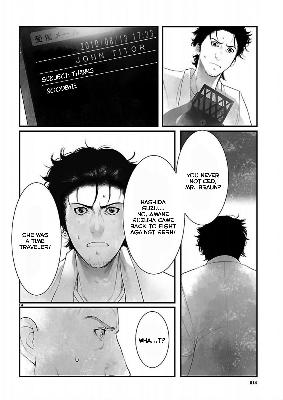 Read Steins: Gate - Braunian Motion of Love and Hate Manga Online