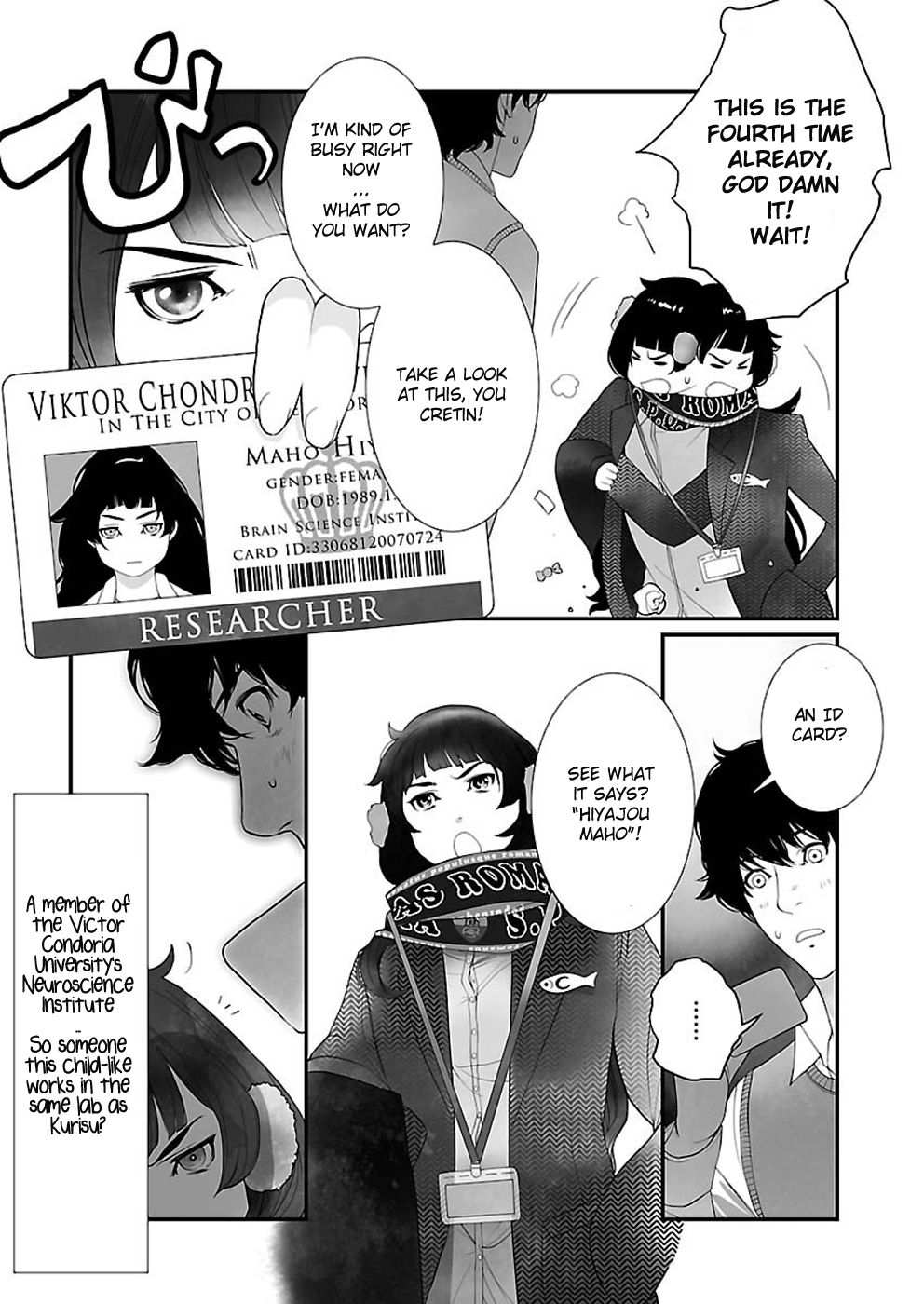 Read Steins: Gate - Epigraph of the Closed Curve Manga Online