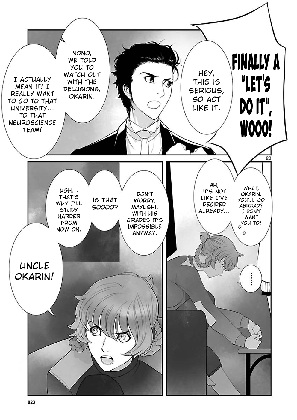 Read Steins: Gate - Epigraph of the Closed Curve Manga Online