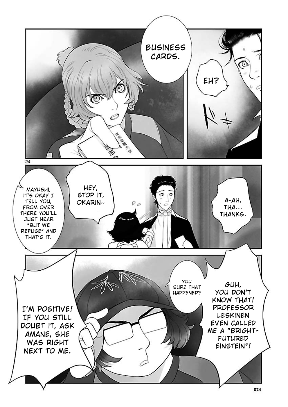 Read Steins: Gate - Epigraph of the Closed Curve Manga Online