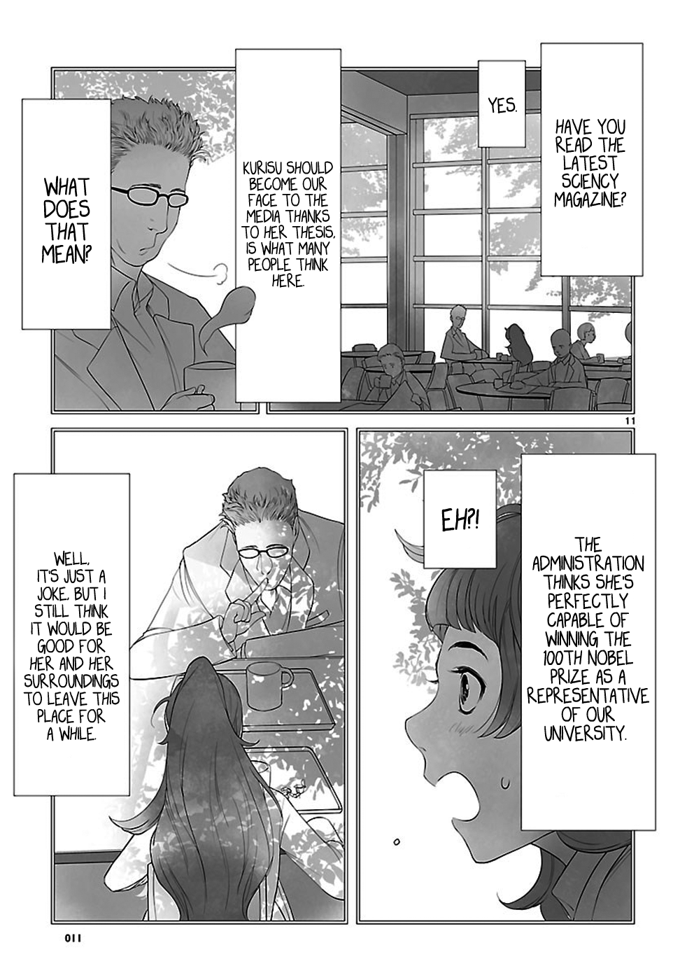 Read Steins: Gate - Epigraph of the Closed Curve Manga Online
