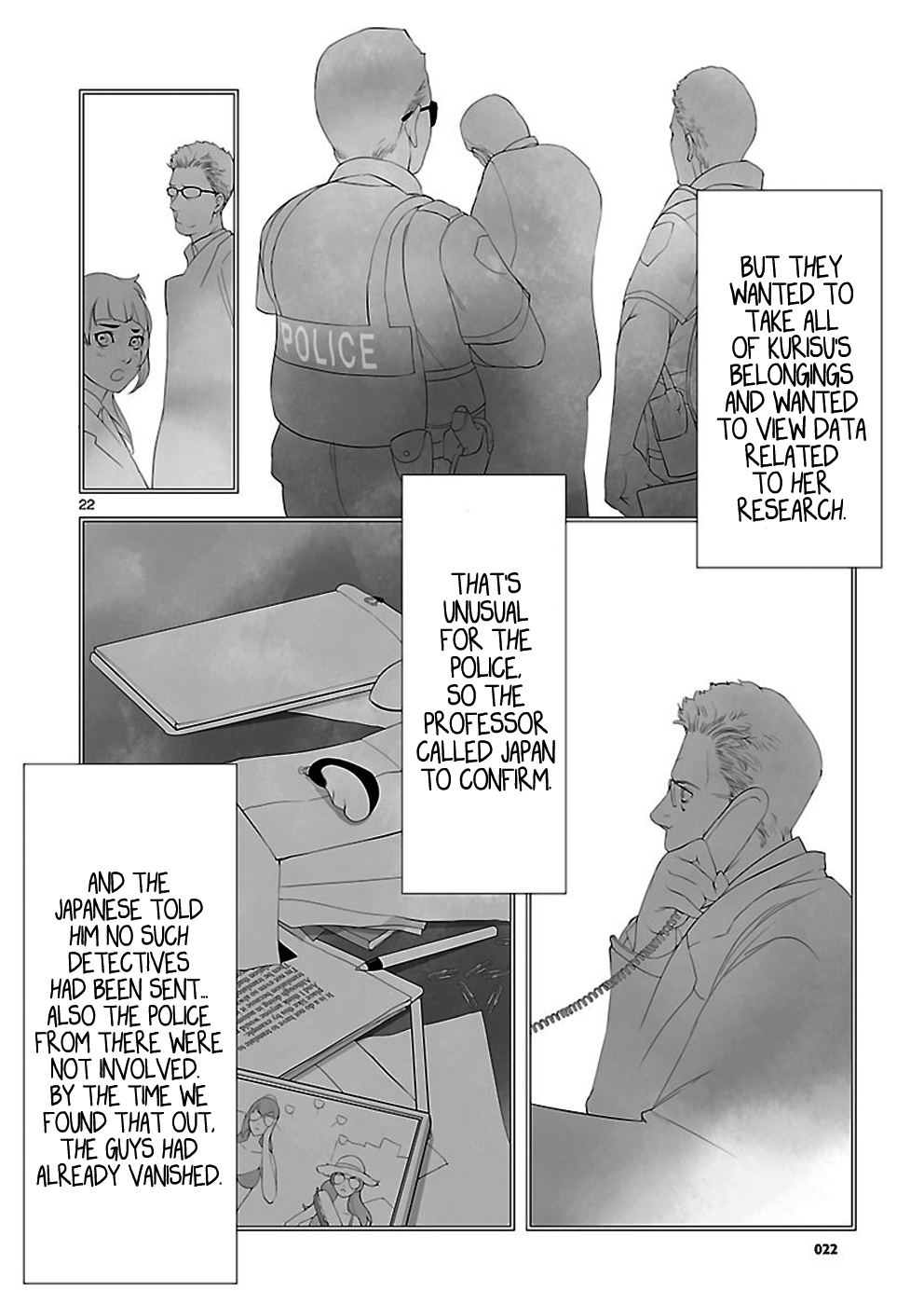 Read Steins: Gate - Epigraph of the Closed Curve Manga Online