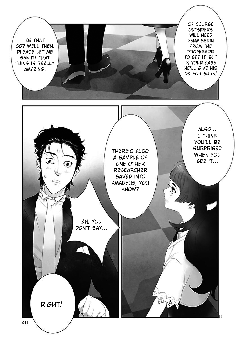Read Steins: Gate - Epigraph of the Closed Curve Manga Online