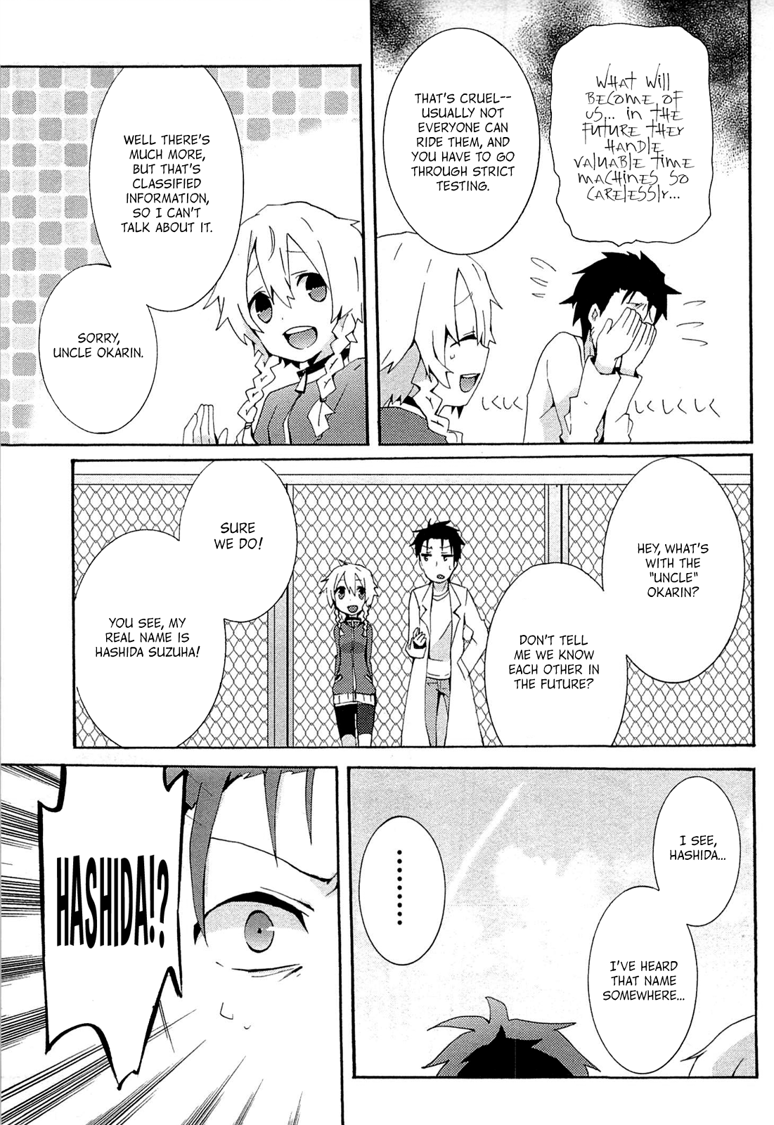 Read Steins: Gate - Loving Vows of the Future Honey Manga Online