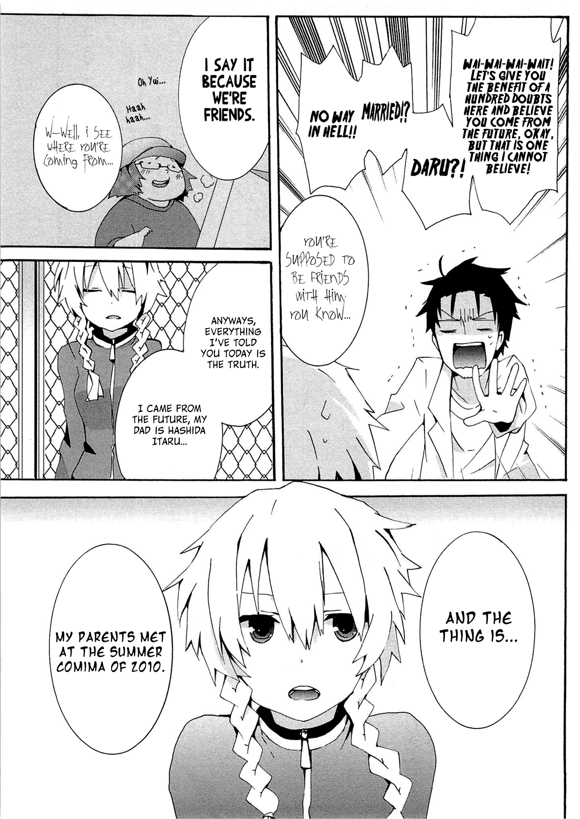 Read Steins: Gate - Loving Vows of the Future Honey Manga Online