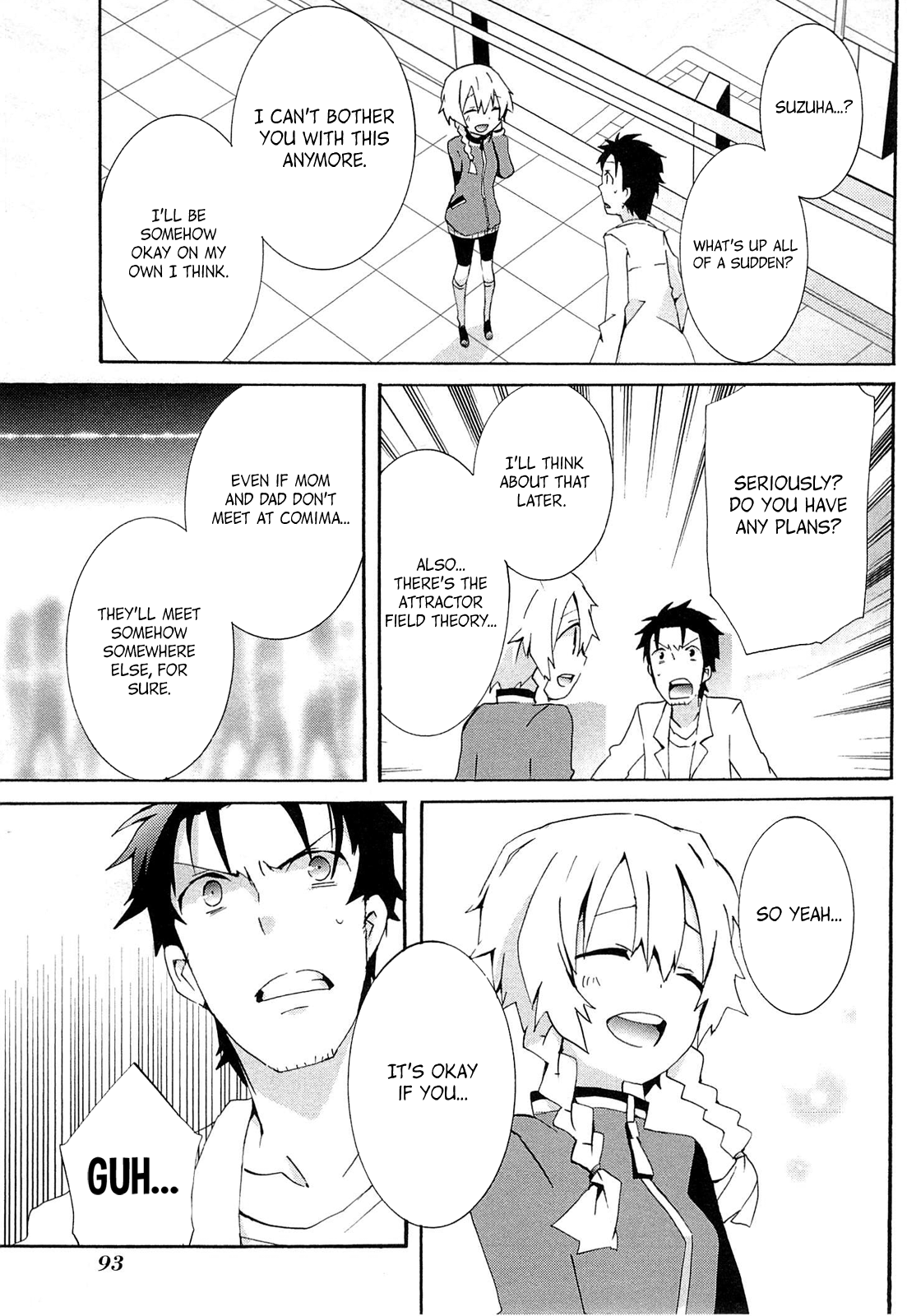 Read Steins: Gate - Loving Vows of the Future Honey Manga Online