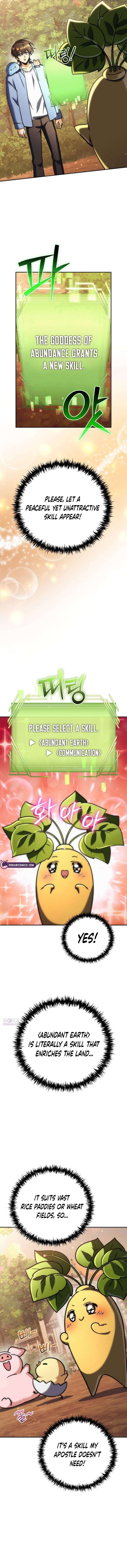 Read The Rebellious Apostle of the Harvest Goddess Manga Online