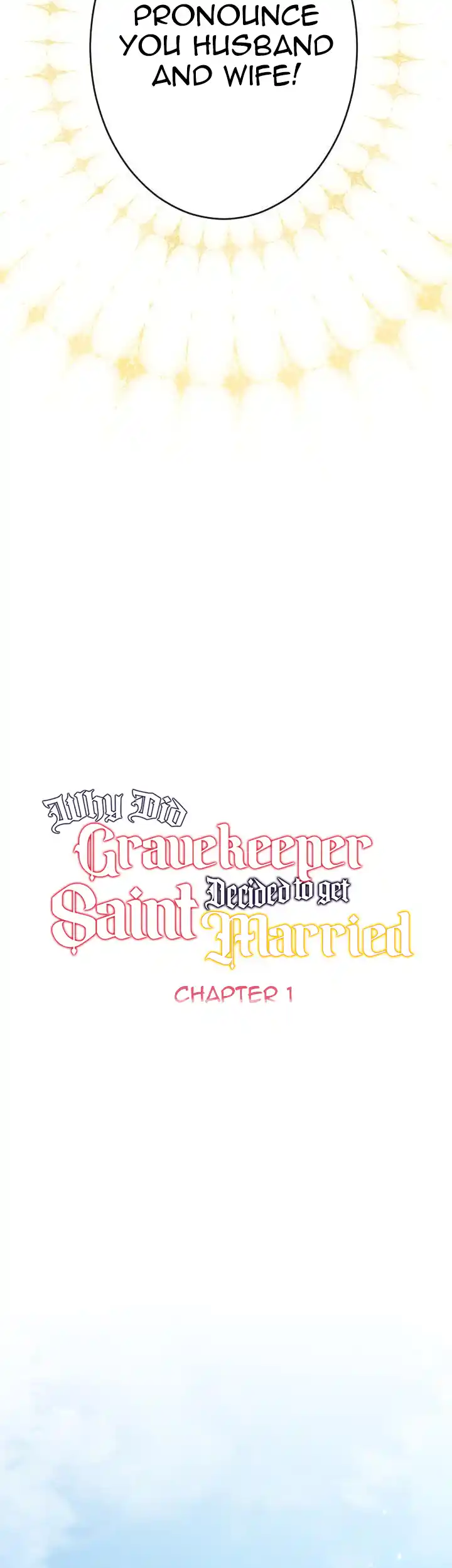 Read Why the Gravekeeper Saint Decided to Get Married Manga Online