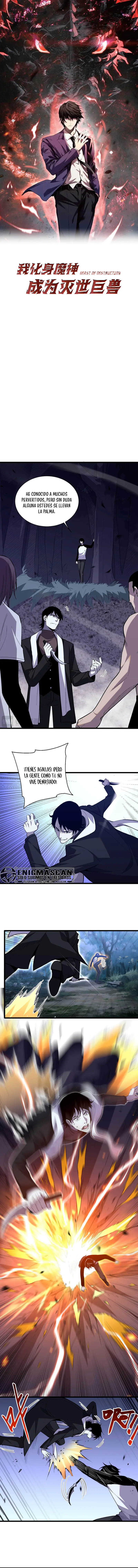 Read ¡Me convertí en el dios demonio, la bestia de la aniquilación! Manga Online