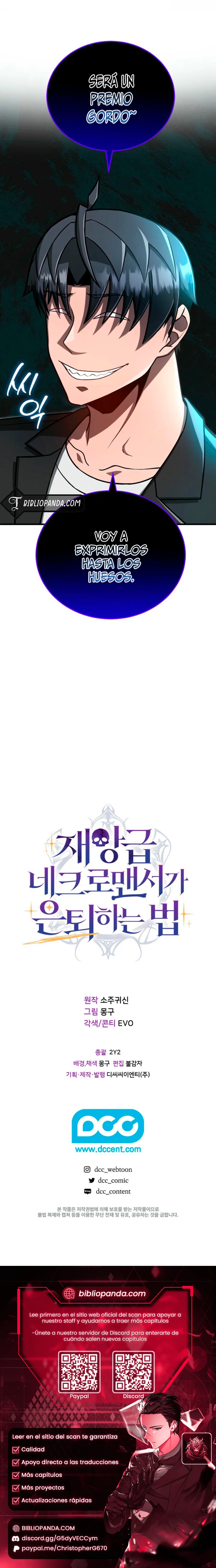 Read ¿Cómo se retira un nigromante de nivel catastrófico Manga Online